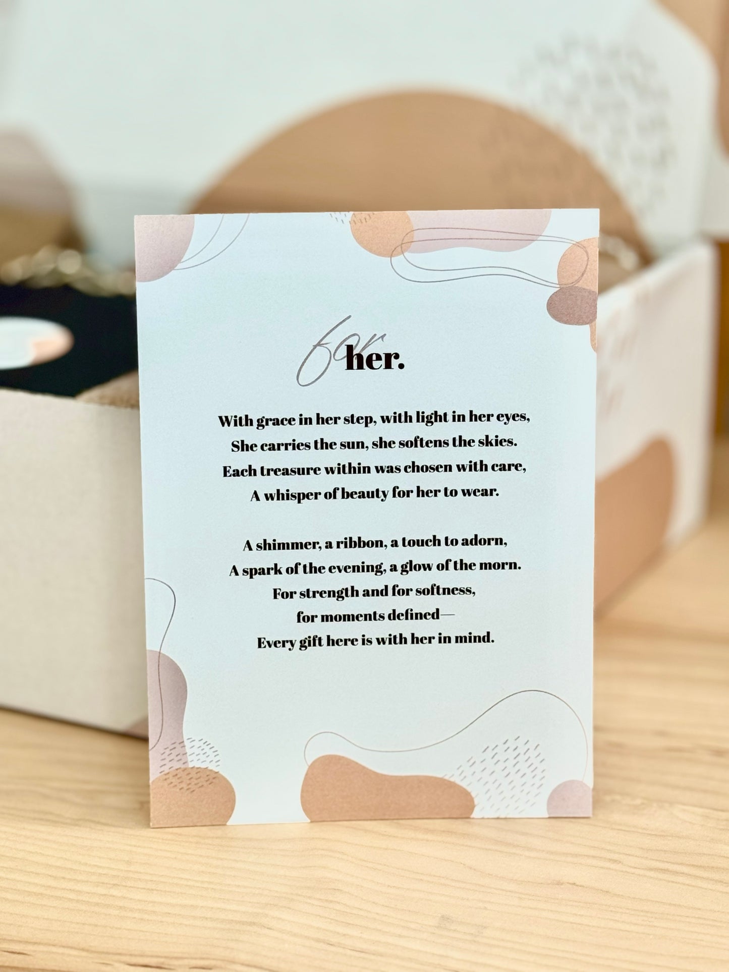Gift Box designed with Her In Mind